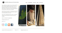 Desktop Screenshot of paperdragonbooks.com